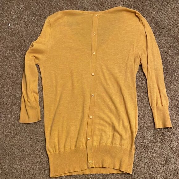 Teaspoon lightweight v-neck sweater top | size L - Picture 8 of 10